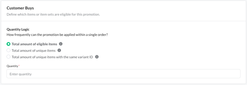 Customer Buys preview